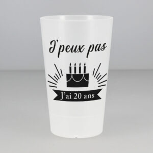 Gobelet anniversaire 20ans