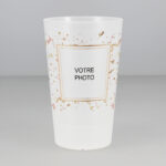 Gobelet mariage photo